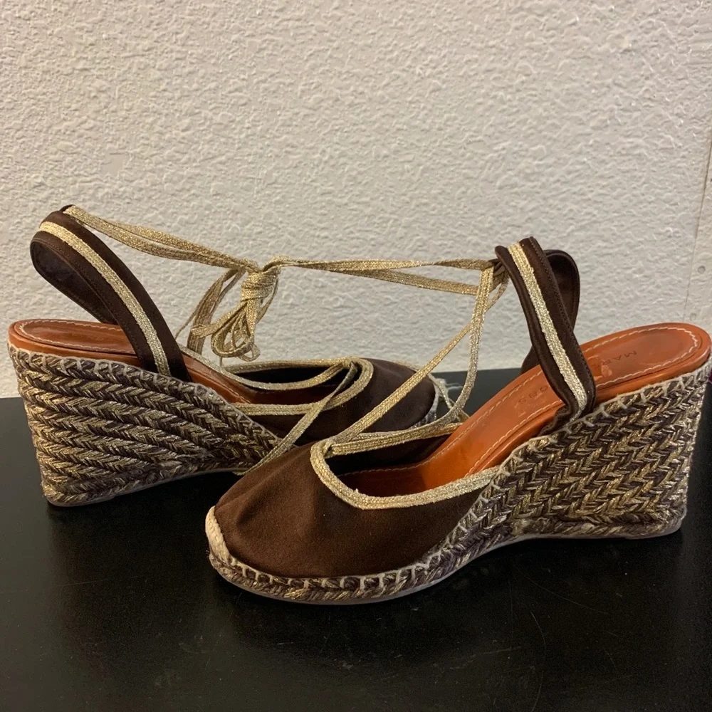 Vintage Marc Jacobs wedge espadrille